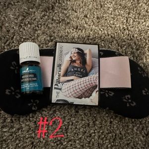 BN Young living oils/eye mask. I have too many